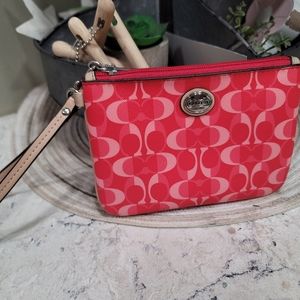 Coach wristlet